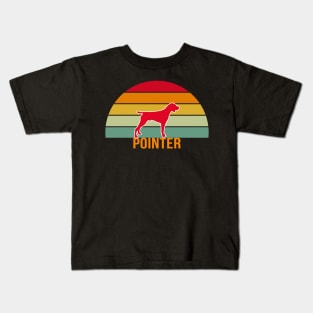 Pointer Vintage Silhouette Kids T-Shirt